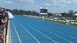Georgia State Championships Boys 200m Heat 18 Morrow HS Georgia