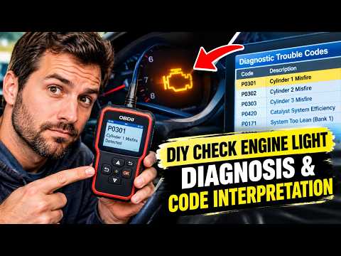 Check Engine Light ON? Diagnose It Yourself in Minutes! How to do a DIY Check Engine Light Diagnosis