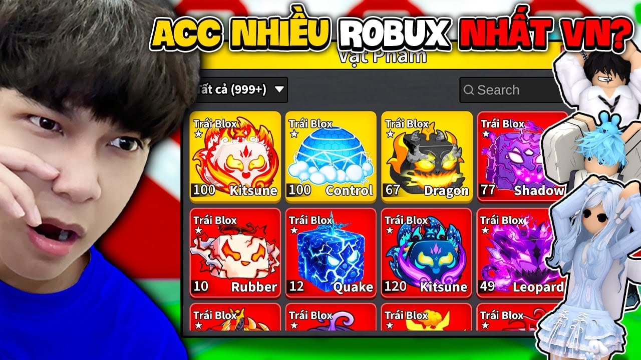 NOXUSS ĐÁNH GIÁ ACC HÙNG AKIRA SAU UPDATE 29 XỊN NHẤT VIỆT NAM TRONG BLOX FRUITS | Roblox