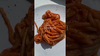 Chili red sauce Linguini