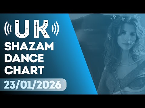 🇬🇧 SHAZAM UK DANCE CHART (23/01/2026) | TOP-50 & NEW-ENTRIES OVERVIEW