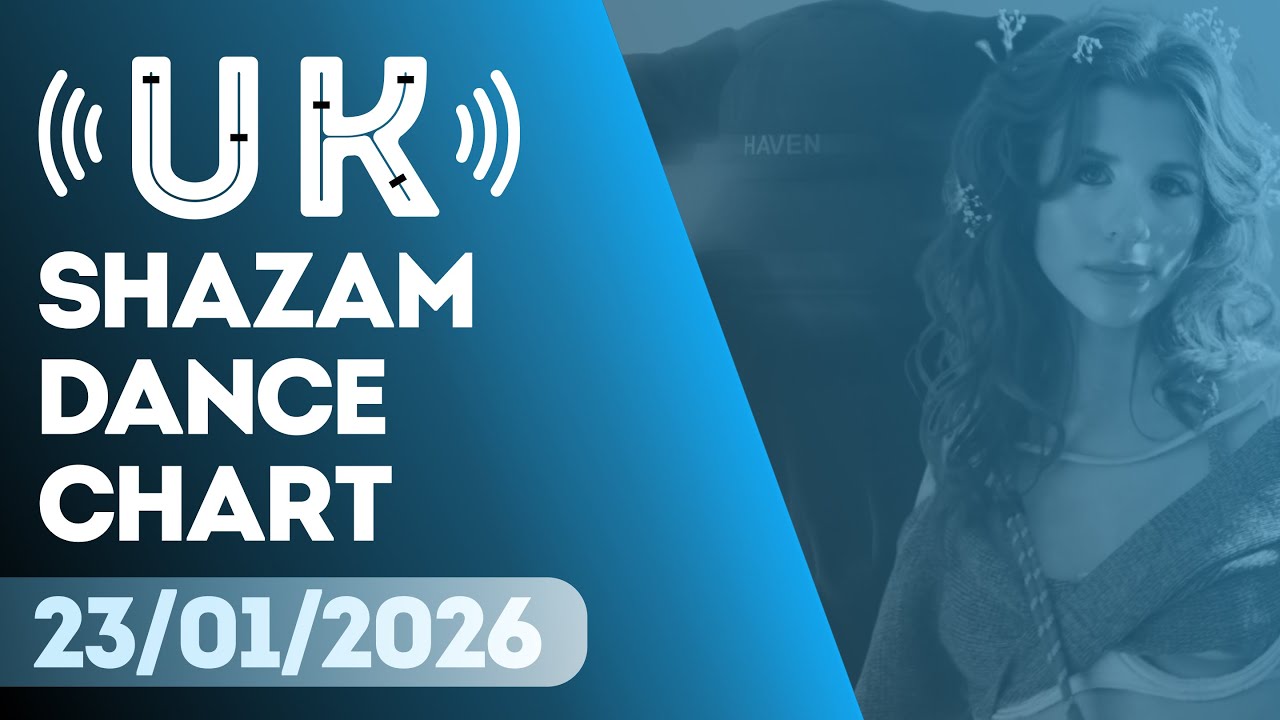 🇬🇧 SHAZAM UK DANCE CHART (23/01/2026) | TOP-50 & NEW-ENTRIES OVERVIEW