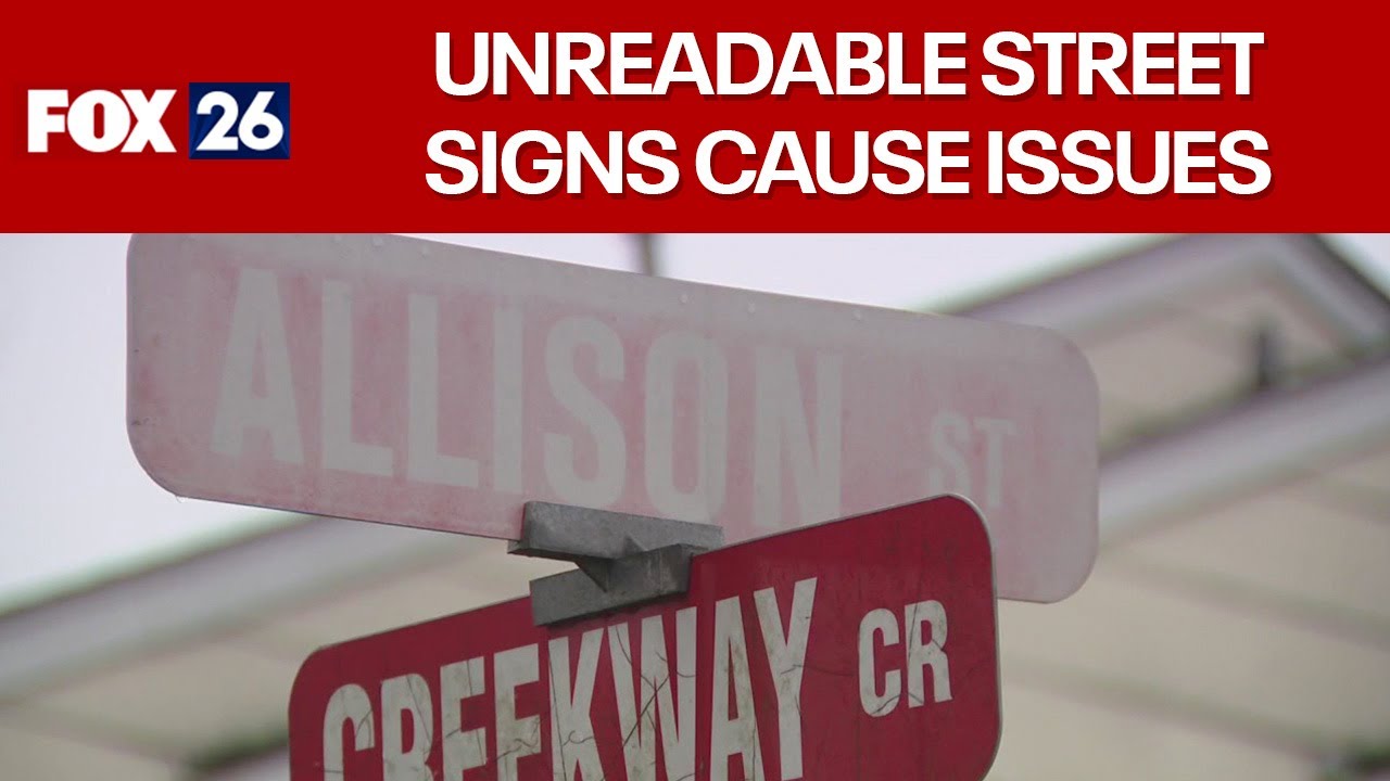 Missouri City residents have unreadable street signs, but city says it ...