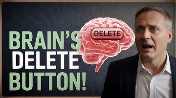 Your Brain Has a ‘DELETE Button’ (Science Finally Reveals How!) |How to improve memory|