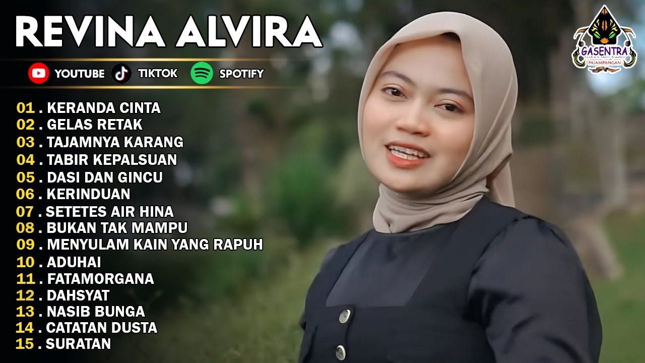 KERANDA CINTA - GELAS RETAK  - REVINA ALVIRA - DANGDUT KLASIK - GASENTRA TERBARU 2025