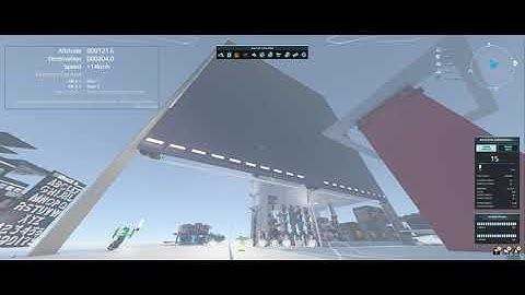 Dual Universe L-Core Hangar Door Prototype
