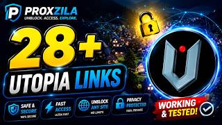 Utopia Proxy Links 2026 | 🇺🇸 Secret Unblocked Websites for School ** Proxzila**