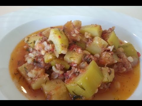 Kıymalı Kabak Yemeği Videosu Kıymalı Kabak Yemeği Videosu