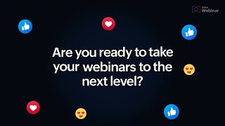 Go live! Go big! | Livestream your webinars on social media