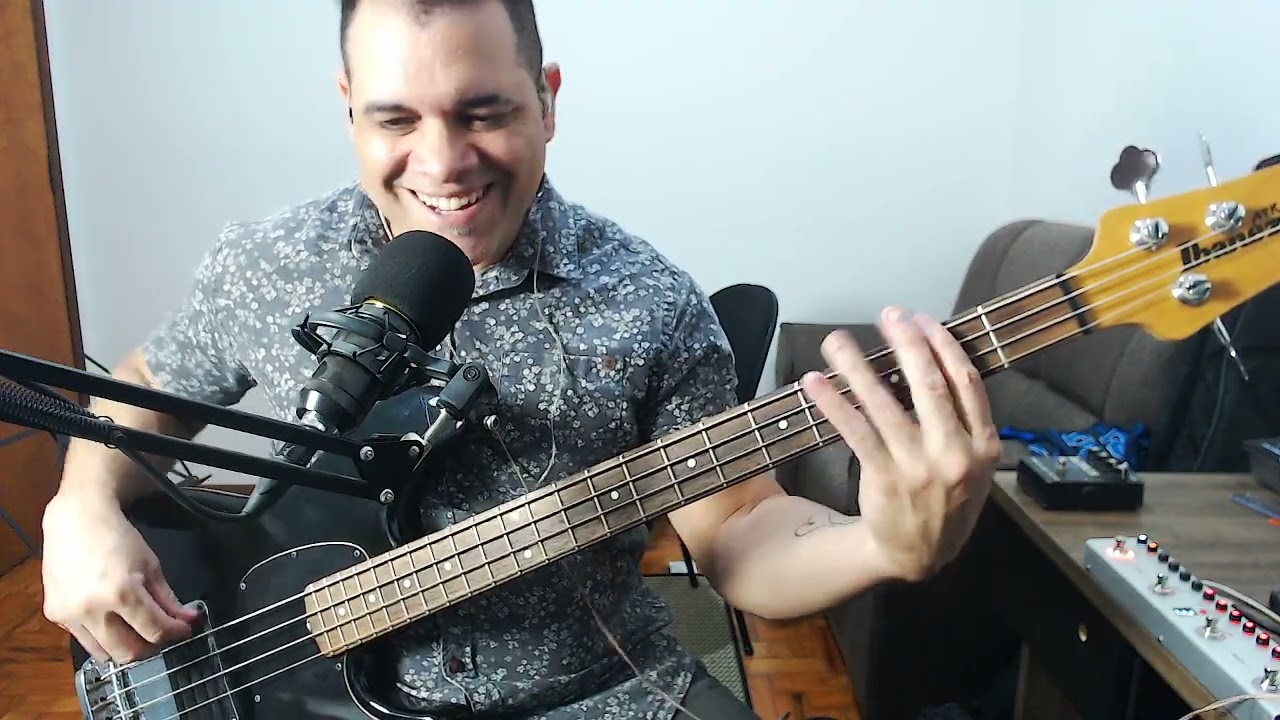 Davi Sacer - Tua Graça me Basta  - Aula de Contrabaixo