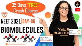 Day 6: Biomolecules Class 11 Biology [35 Days 