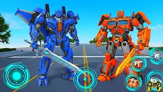 Futuristic Starscream & Optimus Transformers: Battaglia urbana tra robot jet 2026 Parte 12 - Game... screenshot 5