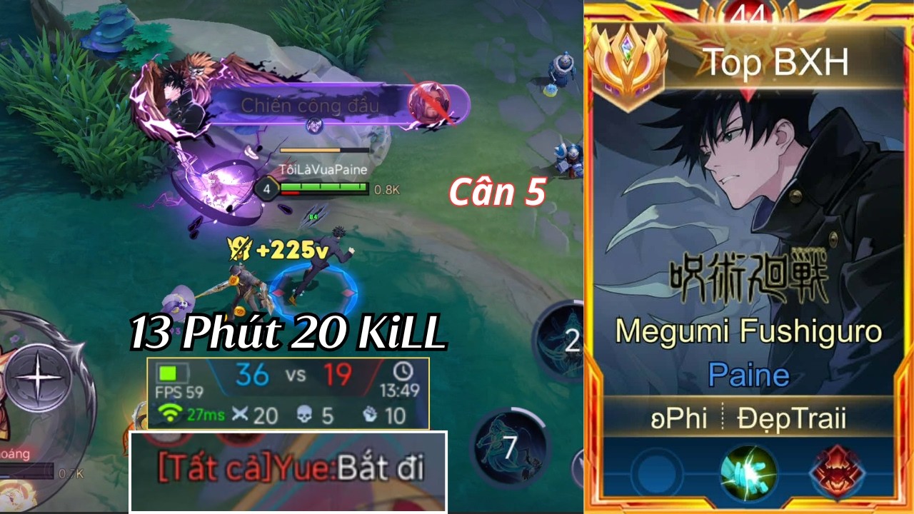 26 Phút Múa Paine Cân 5 Với Siêu Phẩm 20 KiLL Gánh Team Còng Lưng Hủy Diệt Rank Đại Cao Thủ 2x