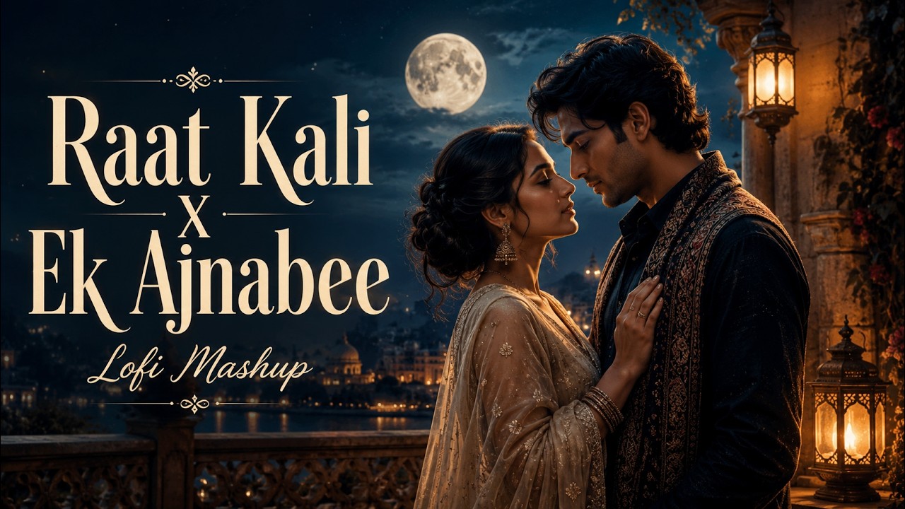 Raat Kali x Ek Ajnabee Haseena Se Mashup | Kishore Kumar Romantic Lofi Remix | Old Hindi Songs
