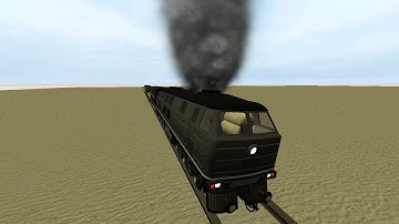 Locomotive Train Engine! ✔ | GMod w/Desert Map