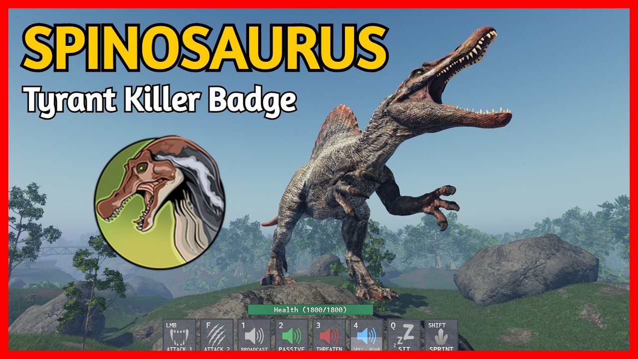 Updated] How to get SPINOSAURUS in JURASSIC GENESIS Roblox