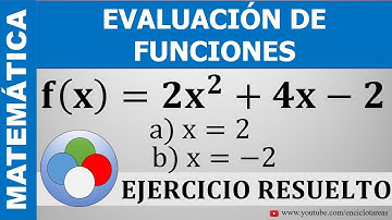 EVALUACIÓN  DE FUNCIONES - EJERCICIOS RESUELTOS - PARTE 2