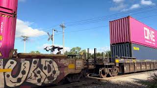 Union Pacific Intermodal #tran goes through lees summit 