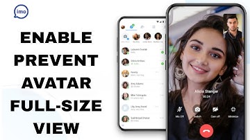 How To Enable Prevent Avatar Full-Size View On Imo App