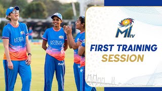 First training session in full swing! 💙