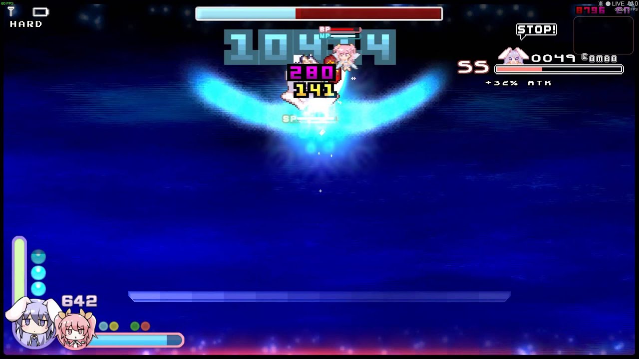 Rabi Ribi - BOSS Noah HARDゴリ押し （2/2） - YouTube