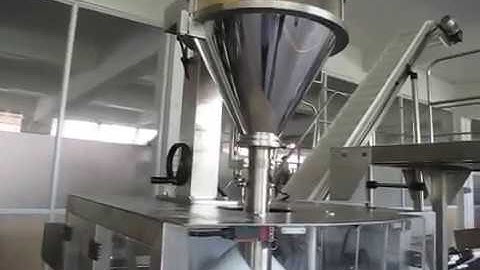 auger filler VFFS machine gusset bag video