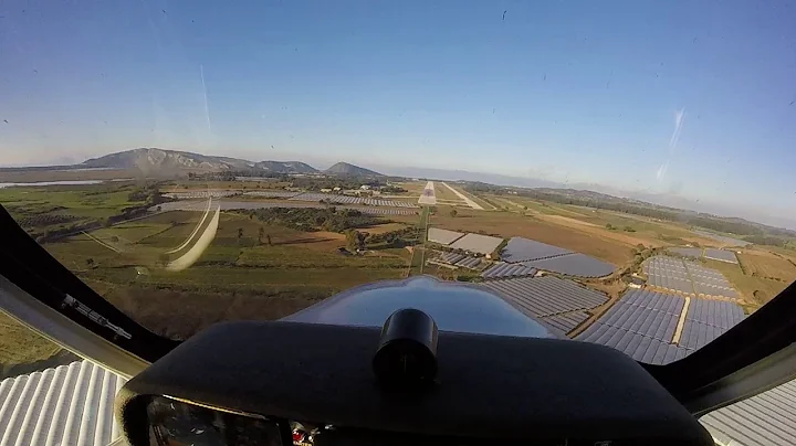 Jabiru J170 low pass at  LGRX Araxos airport  by  PHANTEC AVIATION