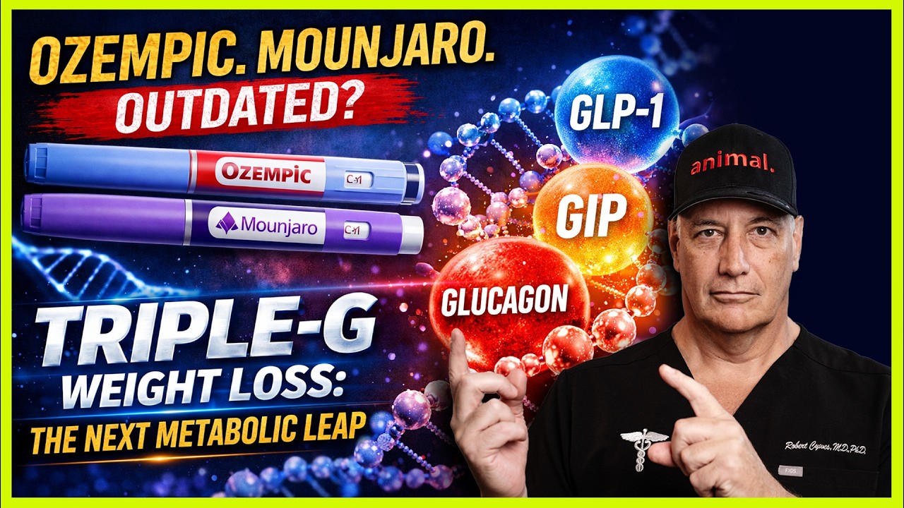 OZEMPIC. MOUNJARO. OUTDATED?TRIPLE-G WEIGHT LOSS: THE NEXT METABOLIC LEAP