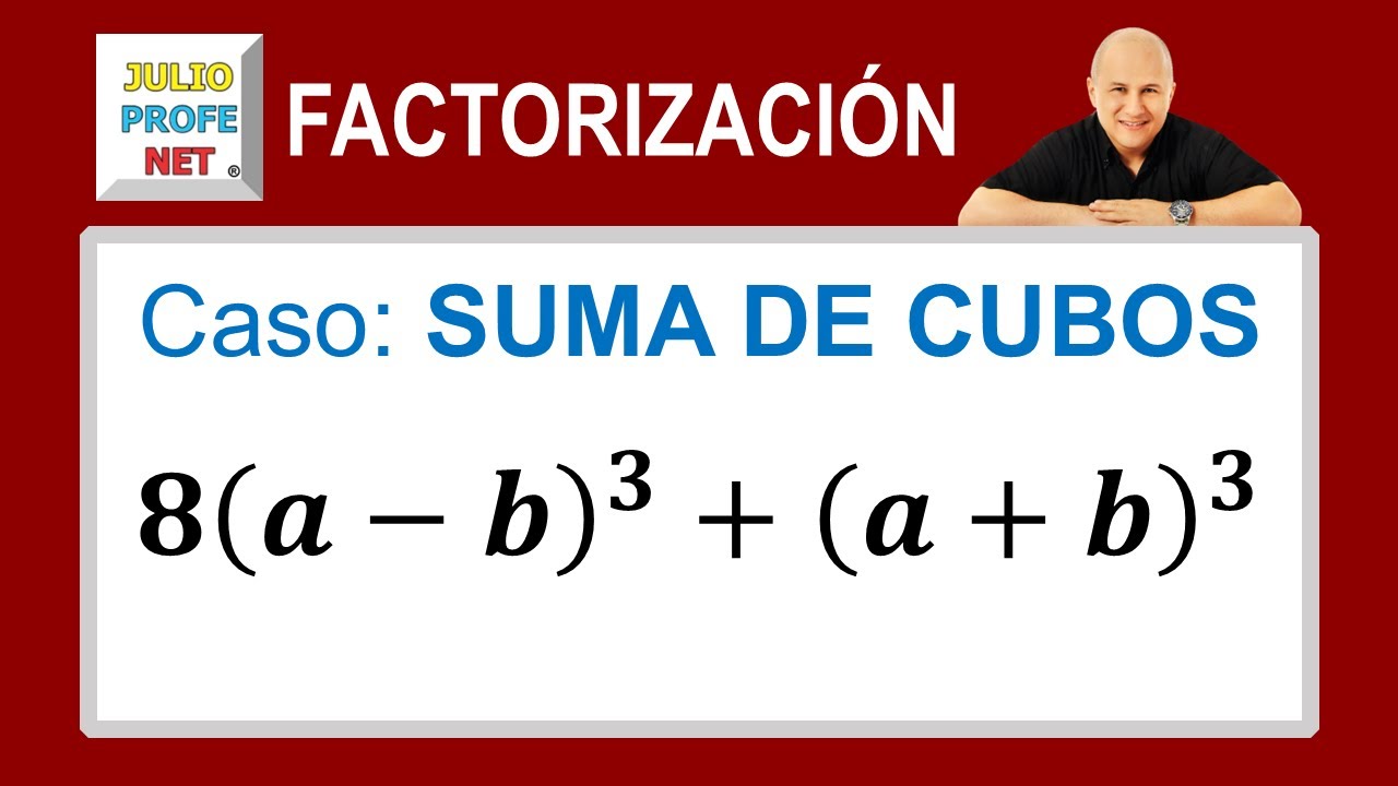 FactorizaciÓn De Una Suma De Cubos Perfectos Ejercicio 2 Youtube