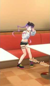 Tokoyami towa can't stop giggling during 3d karaoke collab