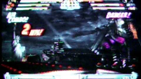 Marvel vs capcom 3 arcade footage Super Scrull ending part 1