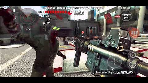 Dead Trigger All Weapon Colt M4 Defend Yourself Zombies Hospital