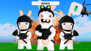 RABBID ARMY TROLLING ON ROBLOX 2