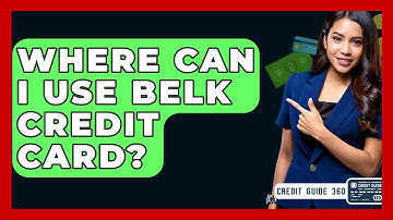 Where Can I Use Belk Credit Card? - CreditGuide360.com