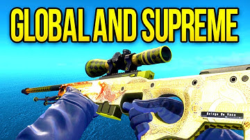 GLOBAL AND SUPREMES PLAY ON CACHE! CS GO COMPETITIVE