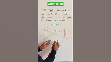 Circle Theorem 10.2 Class 9th #shorts