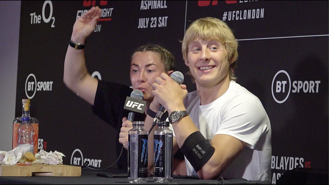 Paddy Pimblett and Molly McCann on WILD UFC LONDON WINS, react to DRAKE'S  £3M Bet win on them & more - YouTube