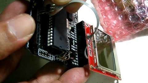 Test New Display GLCD 84x48