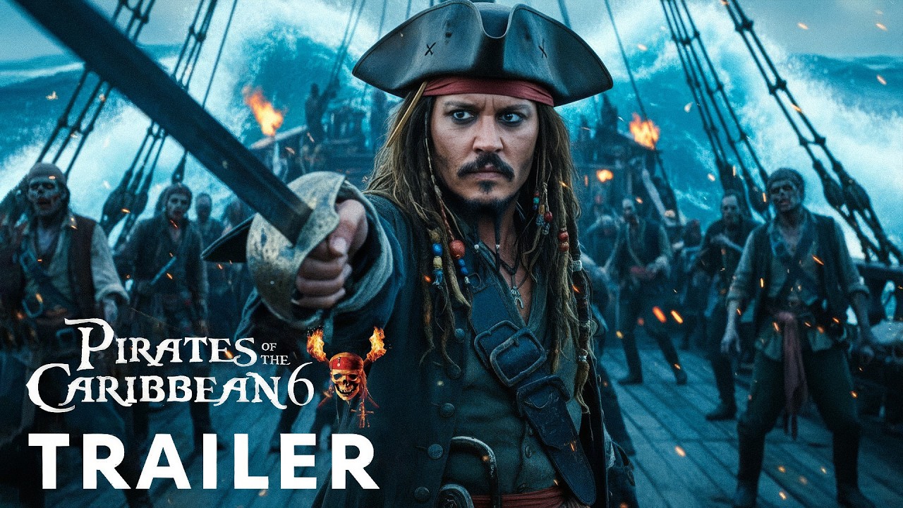 Pirates of the Caribbean 6 - First Trailer 2025 | Johnny Depp, Angelina ...