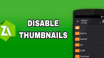 How To Disable Thumbnails On ZArchiver App