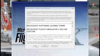 como instalar flight simulator x deluxe