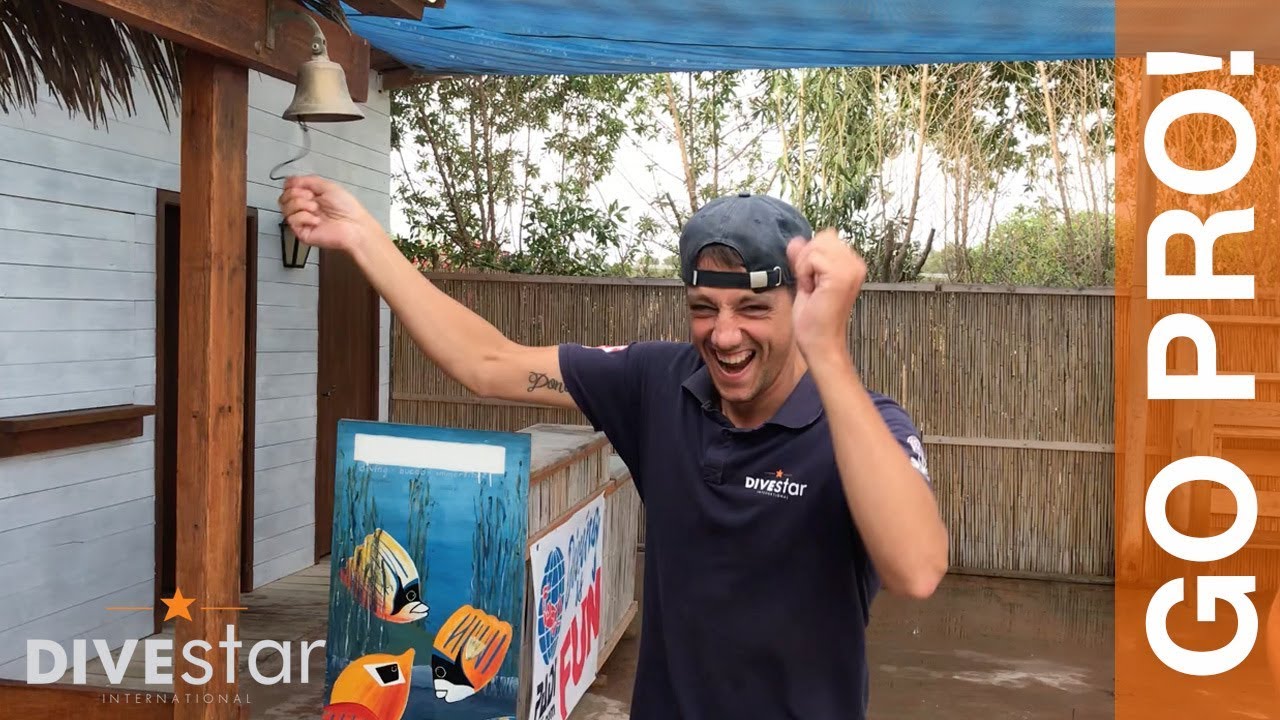 PADI Divemaster certification Jeroen