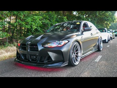 CRAZY LOUD BMW M3 G80 Straight Pipe - REVS And Accelerations!