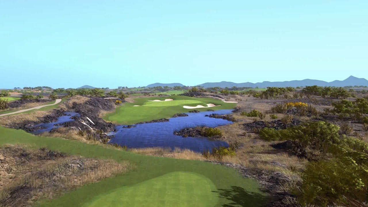 Black Desert Resort Golf Course Hole 3 YouTube