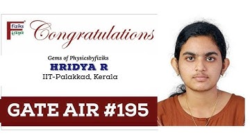 Words from student about Physics by fiziks || Selected for TIFR Mumbai || GATE 2023; AIR 195