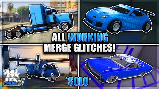 *SOLO* GTA 5 ALL WORKING CAR MERGE GLITCHES AFTER PATCH 1.68! F1/BENNY'S MERGE GLITCH! GTA ONLINE screenshot 4