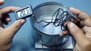 How to Make 12 Volt Dc Water Heater Using Peltier _ Diy Experiment