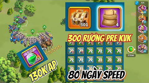 Mở 300 Rương Pre KVK - Khi Lilith bảo không thì mọi công thức đập đồ đều vô nghĩa