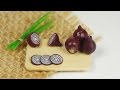 polymer clay Red Onion TUTORIAL | polymer clay food