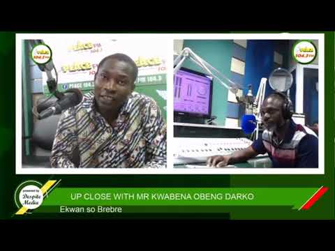 Kwabena Obeng Darko on Peace fm. How to start your business with the  little you have.